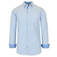 thumbnail image 1 of Mens Long Sleeve Gingham & Checkered Dress Shirts, 1 of 2