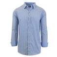 thumbnail image 1 of Mens Long Sleeve Gingham & Checkered Dress Shirts, 1 of 2