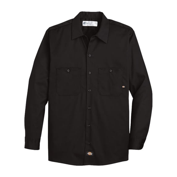 Mens Long Sleeve Industrial Cotton Work Shirt