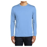 Mens Long Sleeve PosiCharge Competitor Polyester Tee Shirt Carolina Blue 3XL