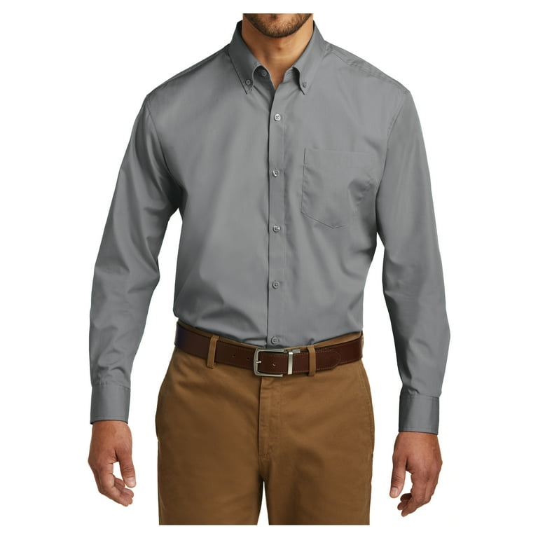Grey polyester store shirt