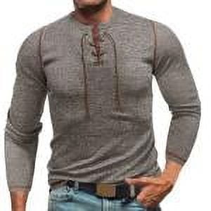 Mens Long Sleeve Pullover Shirts Dressy Casual Pullover Shirts for Men 100% Cotton Sweatshirts for Men Solid Crewneck Pullover Sweater Sweatshirts for Men Graphic