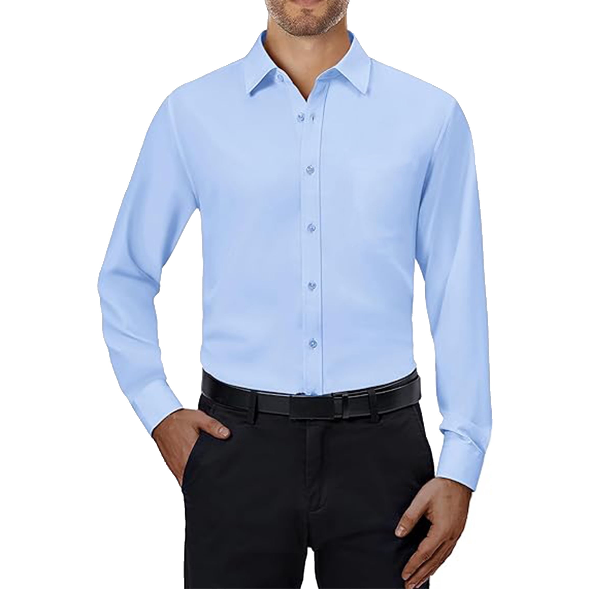 extra slim fit dress shirts for men Van Heusen Slim Fit Solid Dress Shirt, Black - Gray
