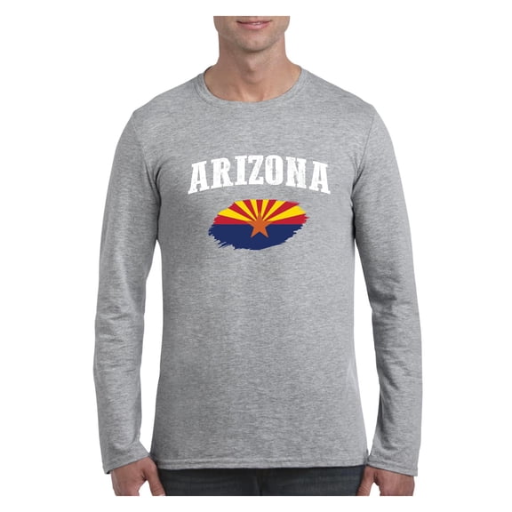 Mens Long Sleeve T-Shirts - Arizona