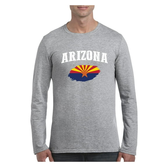 Mens Long Sleeve T-Shirts - Arizona