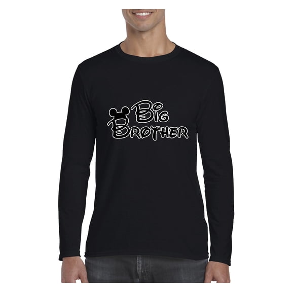 Mens Long Sleeve T-Shirts - Big Brother