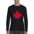 thumbnail image 1 of Mens Long Sleeve T-Shirts - Canada Leaf, 1 of 5