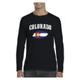 thumbnail image 1 of Mens Long Sleeve T-Shirts - Colorado Flag, 1 of 5
