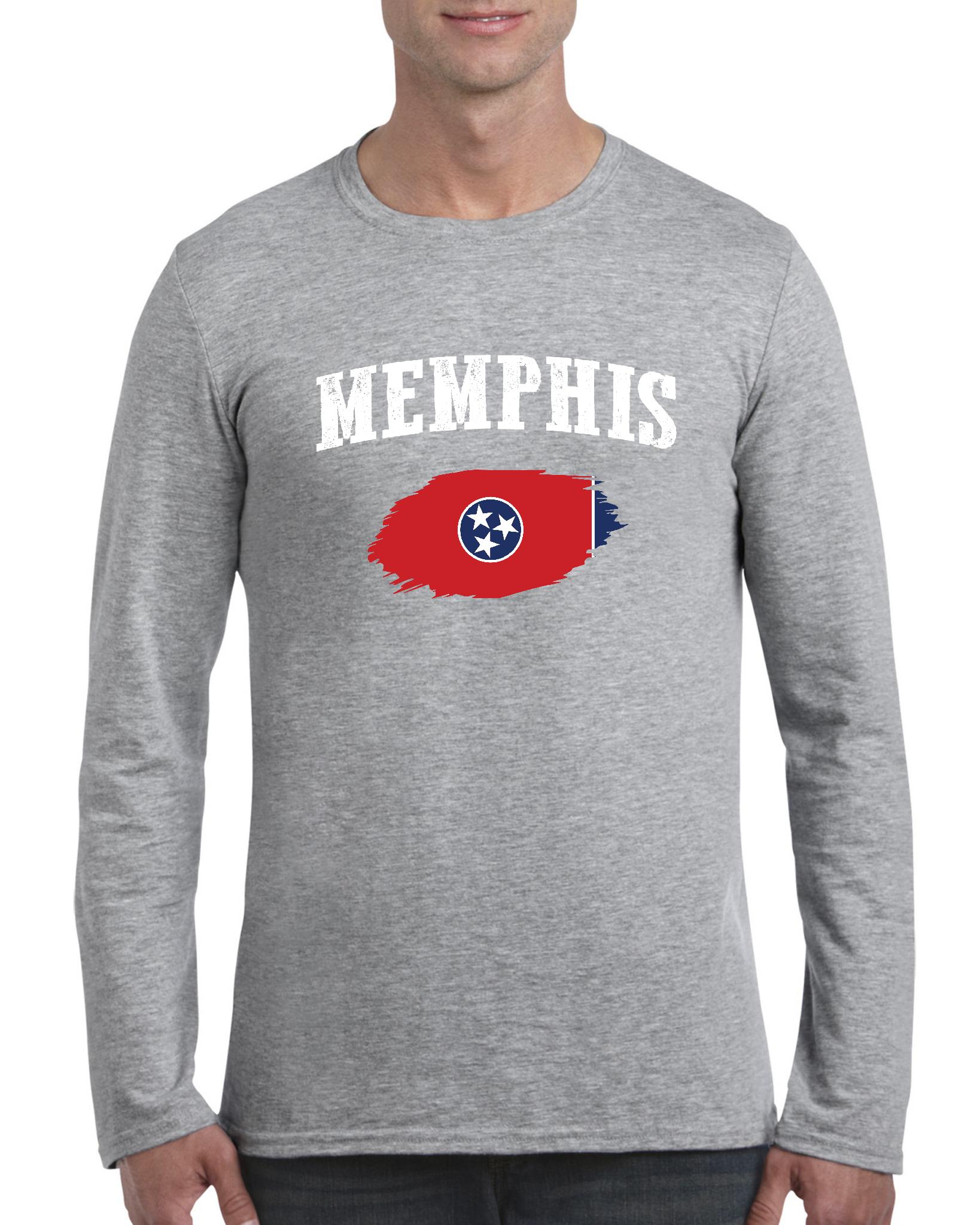 Mens Long Sleeve TShirts Memphis Tennessee
