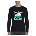 thumbnail image 1 of Mens Long Sleeve T-Shirts - ONE HAPPY CAMPER, 1 of 5