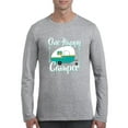 thumbnail image 1 of Mens Long Sleeve T-Shirts - ONE HAPPY CAMPER, 1 of 5