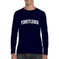 thumbnail image 1 of Mens Long Sleeve T-Shirts - Philadelphia Pennsylvania, 1 of 5
