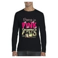 thumbnail image 1 of Mens Long Sleeve T-Shirts - Pretty in Pink Dangerous in Camo, 1 of 5