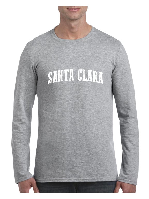 Mens Long Sleeve T-Shirts - Santa Clara