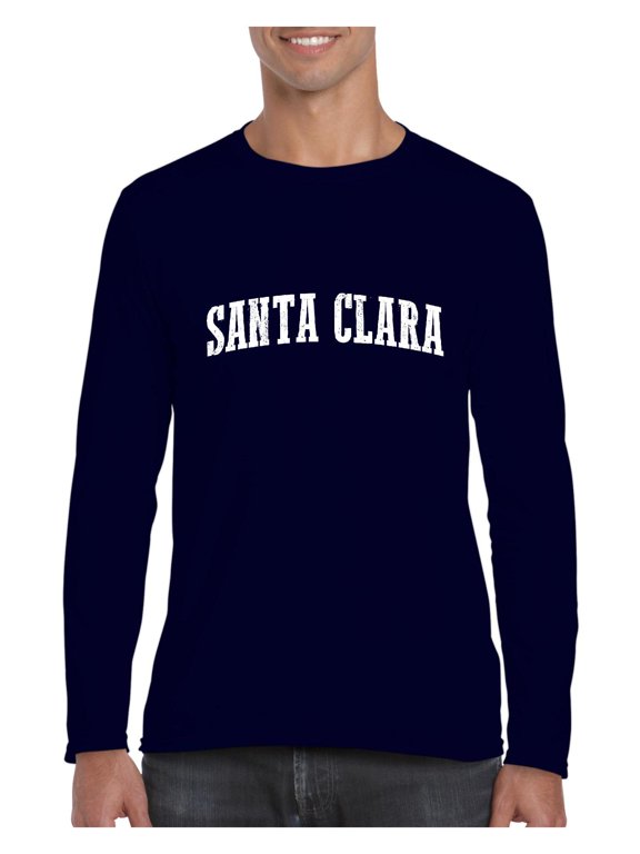 Mens Long Sleeve T-Shirts - Santa Clara