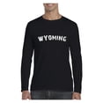 thumbnail image 1 of Mens Long Sleeve T-Shirts - Wyoming, 1 of 5