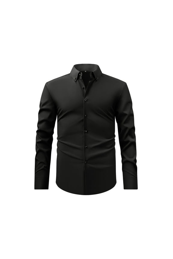 Mens Long Sleeve Tshirts Tee Tops for Man Collared Neck Work Modest Lounge Victorian Cardigan Renaissance Peasant Basic Steampunk Winter Fall Tee Shirt 2026 S