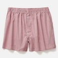 thumbnail image 1 of Mens Loose Fitting Underwear Pure Home Sleepwear Flat Angle Breathable Large Shorts, XXL, Pink, 1 of 2