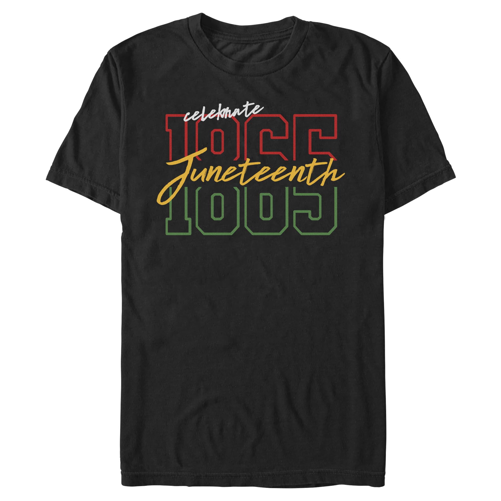 Mens Lost Gods Celebrate Juneteenth 1865 T Shirt