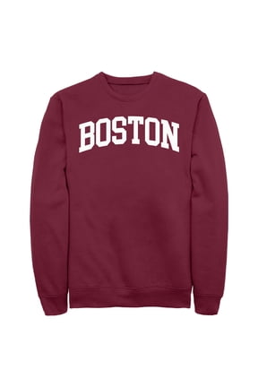 Mens Lost Gods Collegiate Boston Name Logo Sweatshirt
