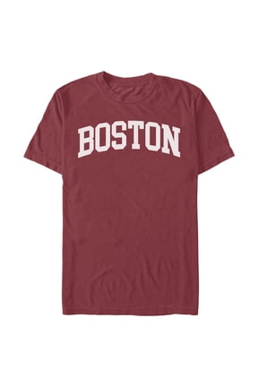 Mens Lost Gods Collegiate Boston Name Logo T Shirt