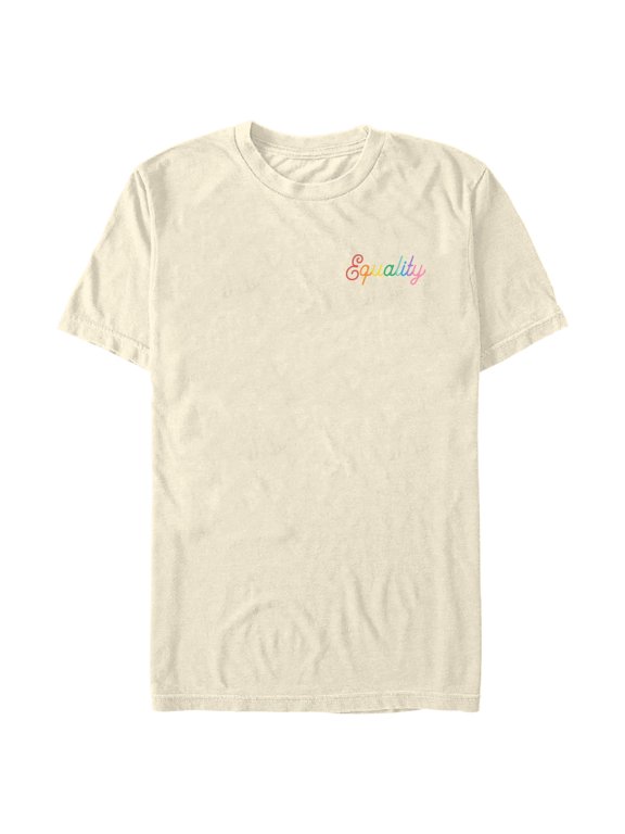 Mens Lost Gods Colorful Equality Logo T Shirt