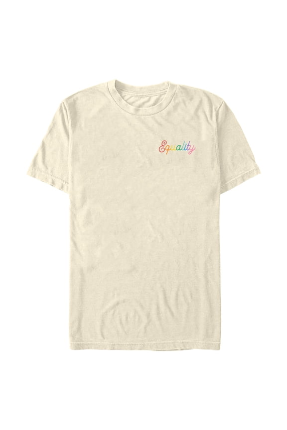 Mens Lost Gods Colorful Equality Logo T Shirt
