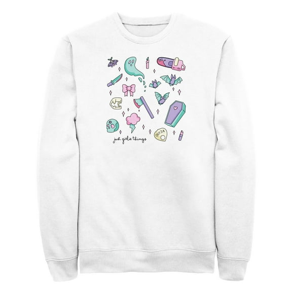 Mens Lost Gods Just Girlie Horror Things Sweatshirt