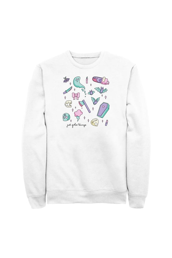 Mens Lost Gods Just Girlie Horror Things Sweatshirt
