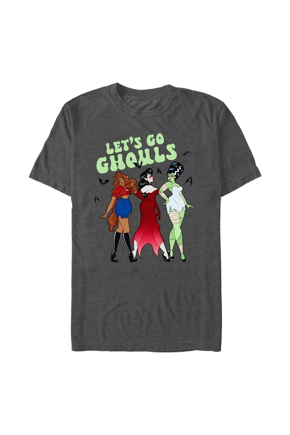 Mens Lost Gods Let's Go Ghouls T Shirt
