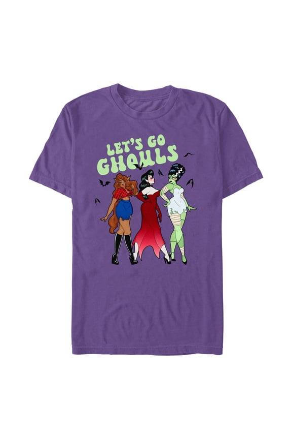 Mens Lost Gods Let's Go Ghouls T Shirt