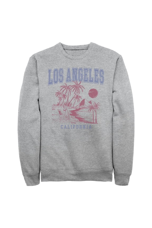 Mens Lost Gods Los Angeles Beach Landscape Sweatshirt