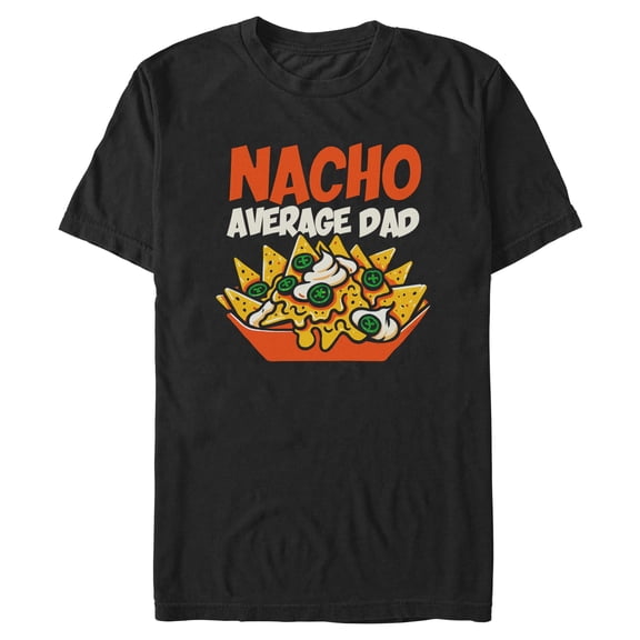 Mens Lost Gods Nacho Average Dad T Shirt
