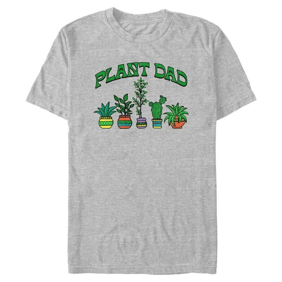 Mens Lost Gods Succulents Plant Dad T Shirt
