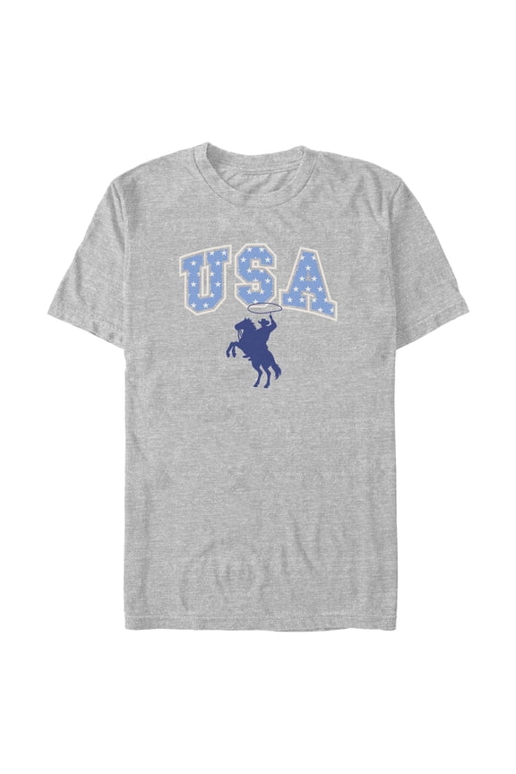 Mens Lost Gods USA Star Rodeo T Shirt