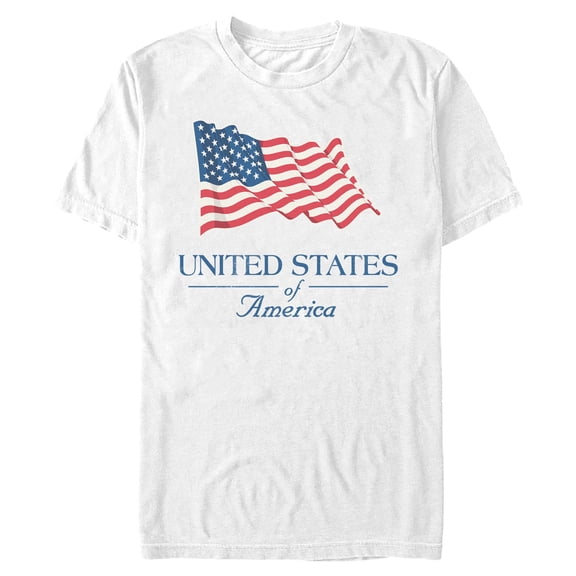 Mens Lost Gods United States of America Classic Flag T Shirt