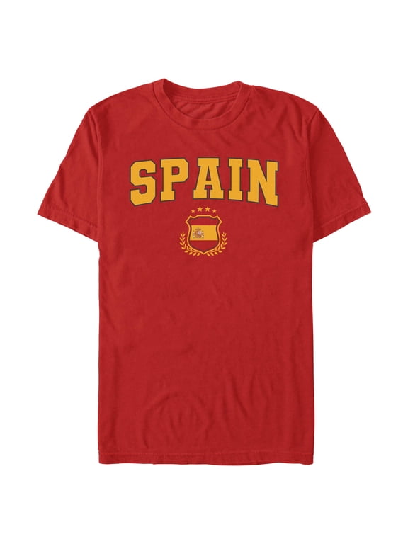 Mens Lost Gods Varsity Spain Jersey T Shirt