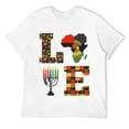 thumbnail image 1 of Mens Love Kwanzaa T-Shirt White 3XL, 1 of 5