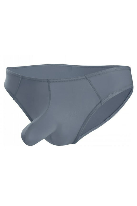 Mens Low Rise Separate Pouch Airplane Bikini Briefs Underwear