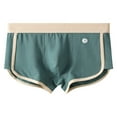 thumbnail image 1 of Mens Low Rise Sexy Colourway Contrast Boxer Briefs Comfortable Stretch Trunks Underwear Breathable Soft Lightweight Underpants, 1 of 2
