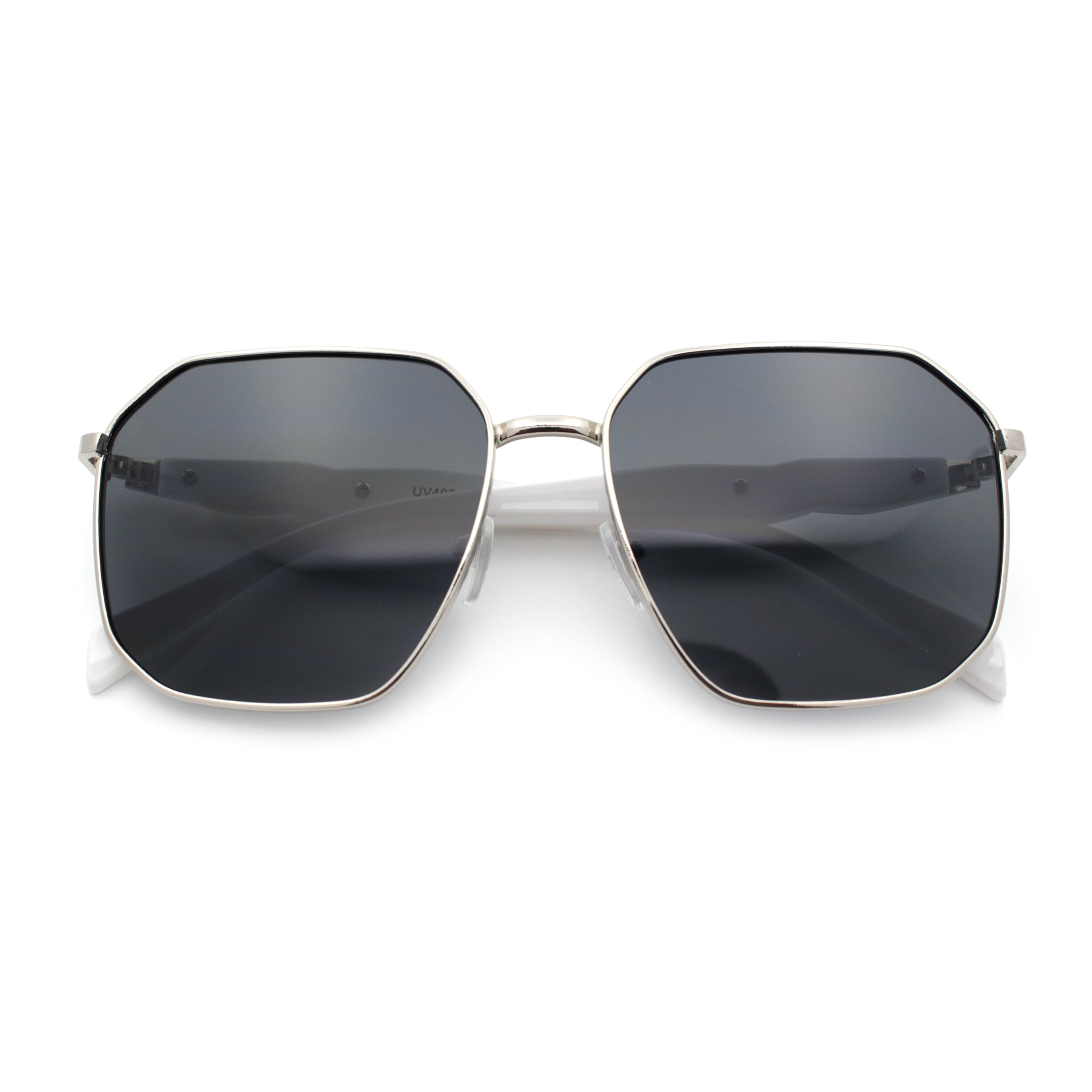 Mens Luxury Geometric Metal Rim Hustler Fashion Rectangle  display picture 2