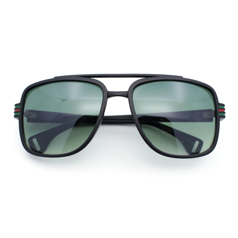 Mens Luxury Oversized Rectangular Designer Fashion Racer 