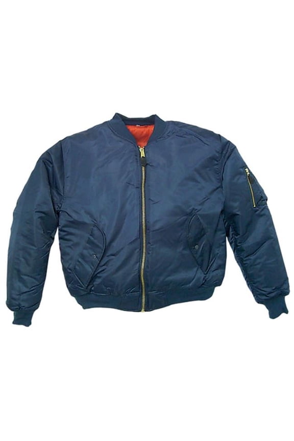 Mens MA-1 Flight Jacket - Navy, 3XL