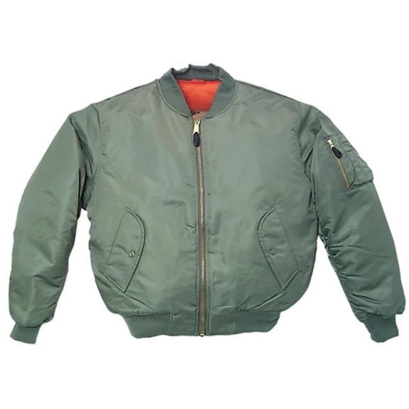 Mens MA-1 Flight Jacket - Sage, Small