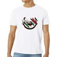 thumbnail image 1 of Mens MONASTERY Round Neck Shirts White, 1 of 5