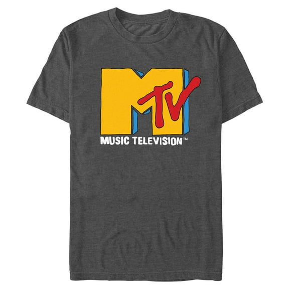 Mens MTV Retro Animated Logo T Shirt