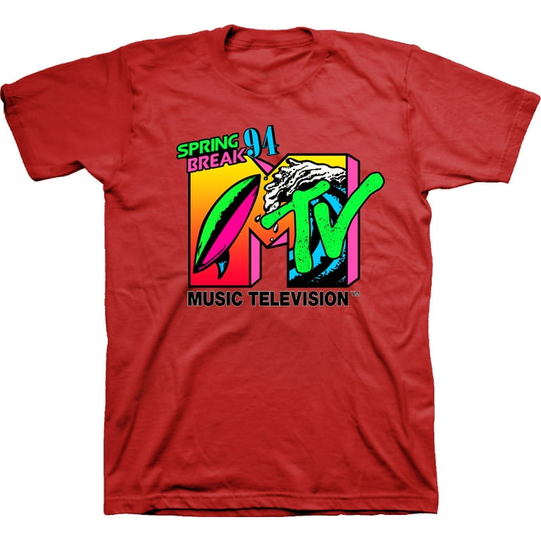 Red hotsell mtv shirt