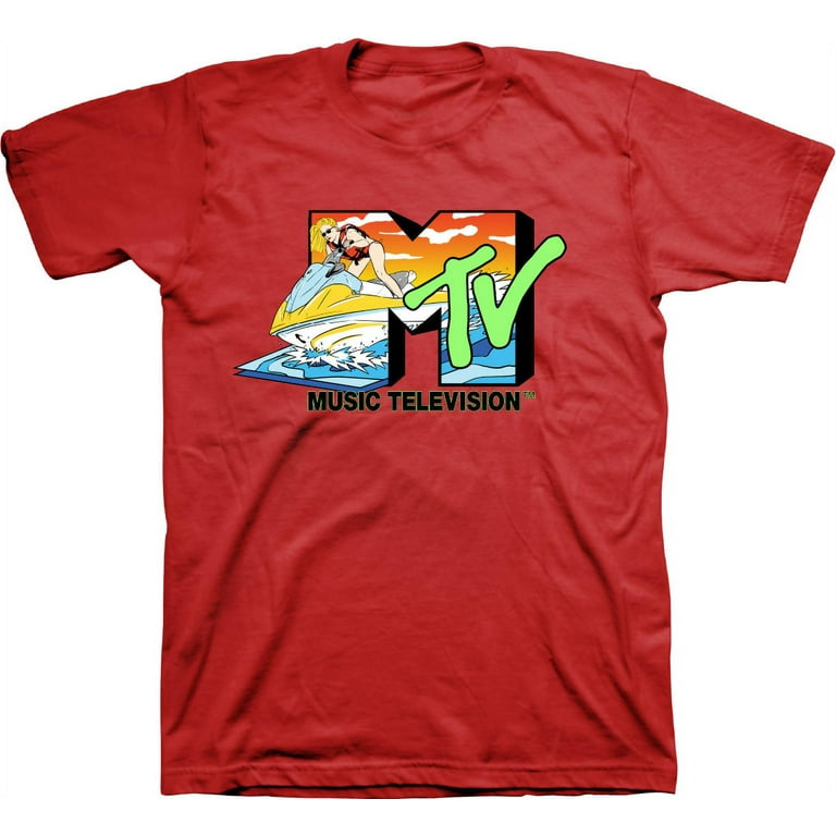 90s MTV Tシャツ American Classics MTV 90s Neon Sign Logo Music Television