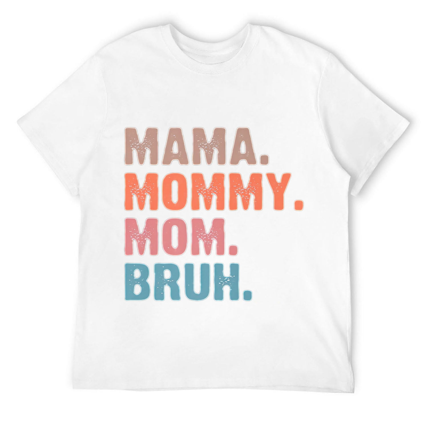 Mens Ma Mama Mom Bruh Green Quote Mother - Mother's day T-Shirt White ...