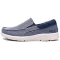 thumbnail image 1 of Mens Machine-Washable Casual Loafers Slip On Comfortable and Breathable Boat Shoes, 1 of 8